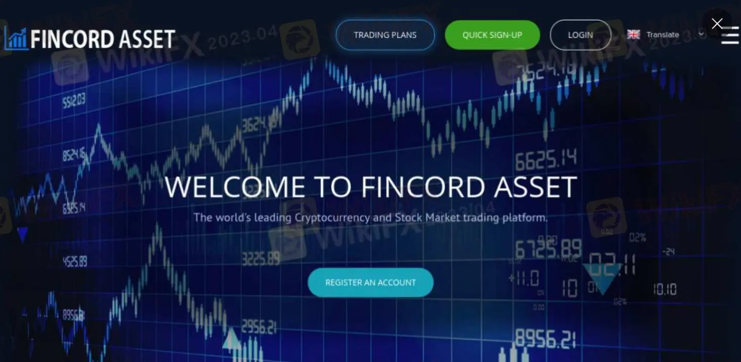 Informações sobre FINCORD ASSET