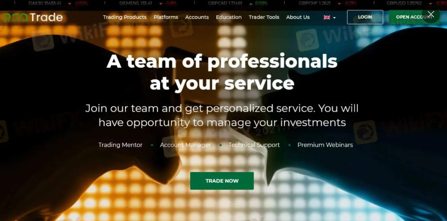 Impormasyon ng RSQTrade