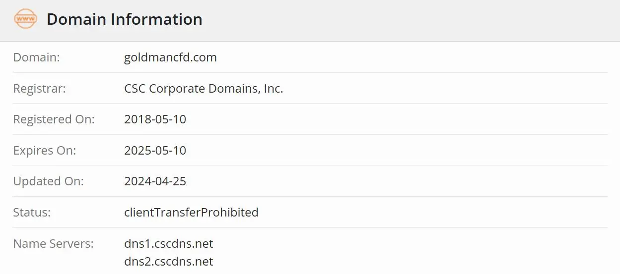 Is GOLDMANcfd Legit?