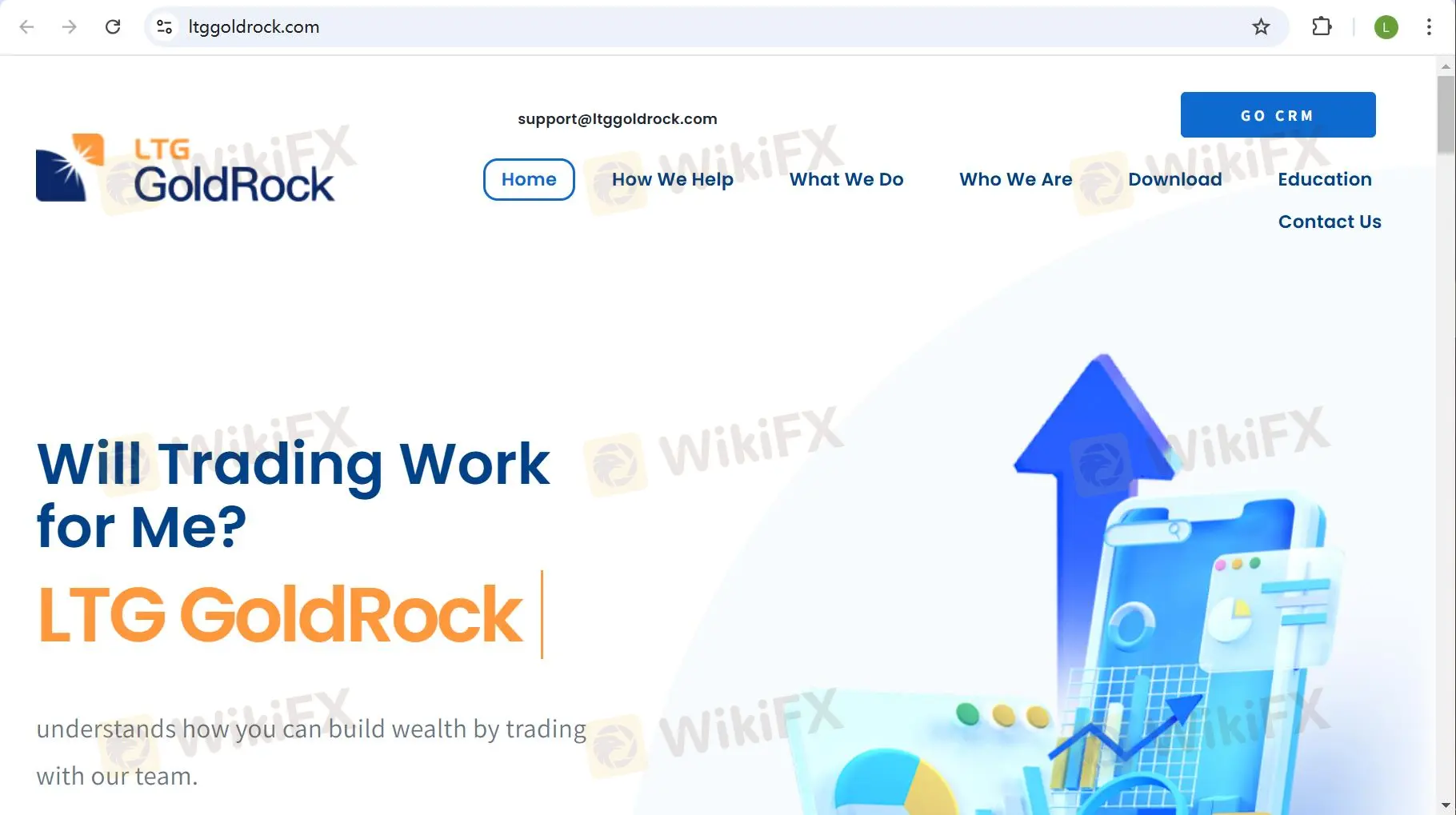 LTG GoldRock's homepage