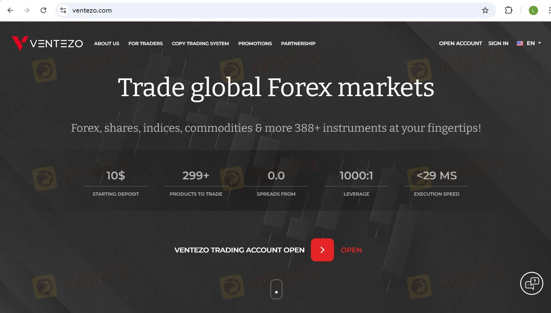 VENTEZO's homepage