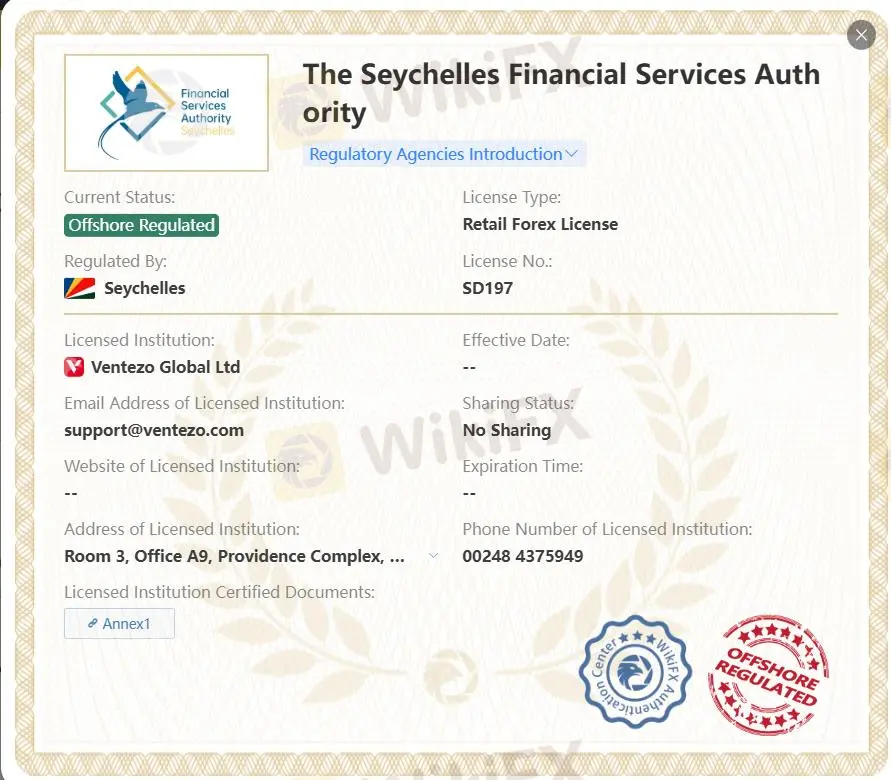 Offshore regulated by FSA