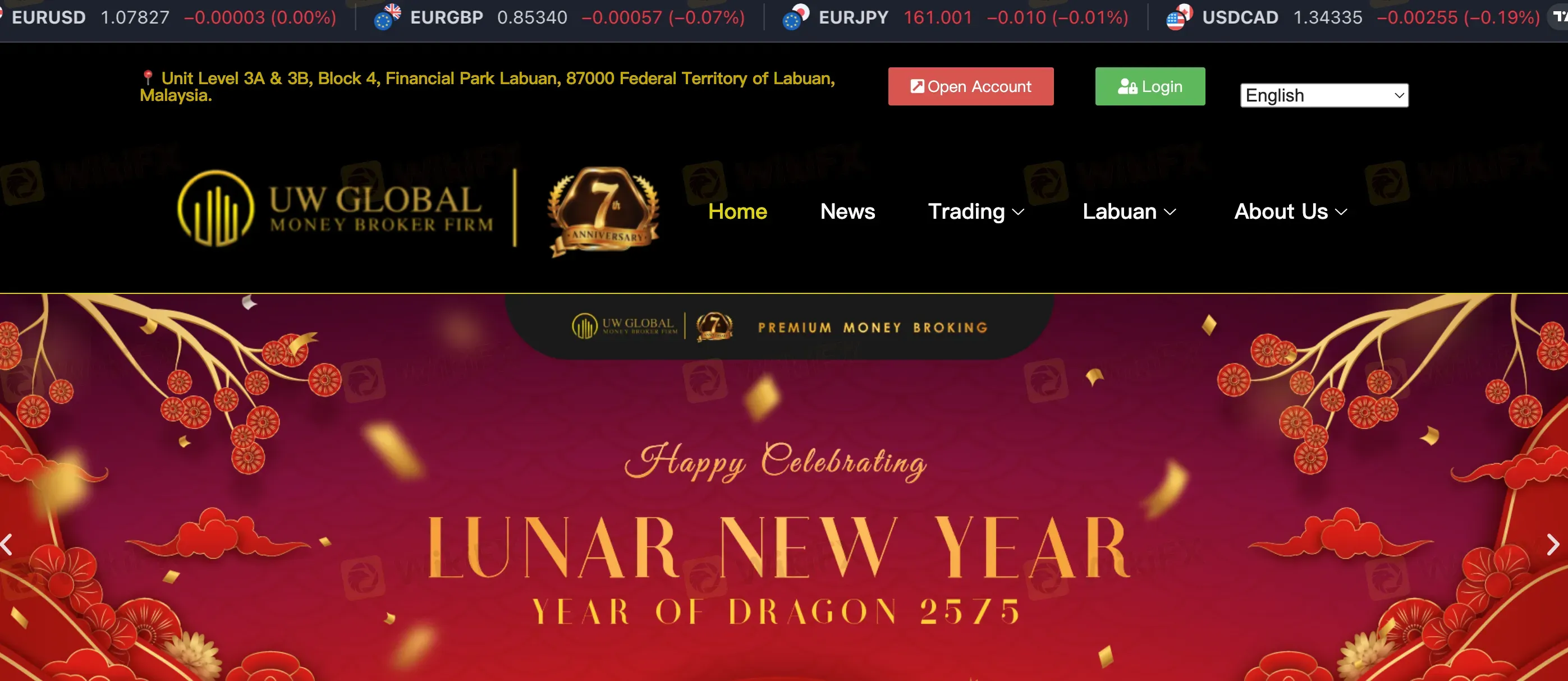 UW Global's homepage UW Global's homepage