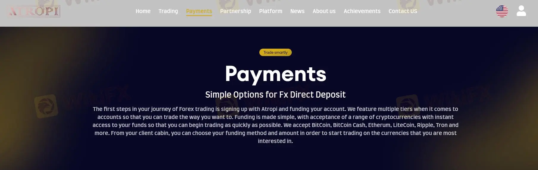 Deposit and Withdrawal Deposit and Withdrawal
