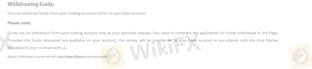 Withdrawal