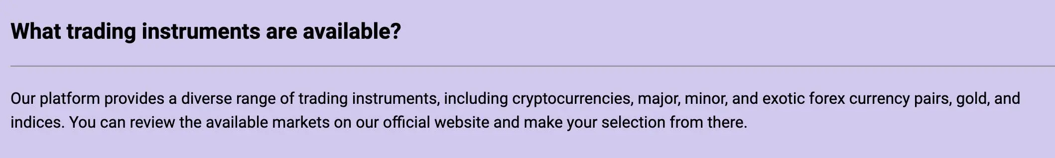 What Can I Trade on Eclipse Macro? What Can I Trade on Eclipse Macro?