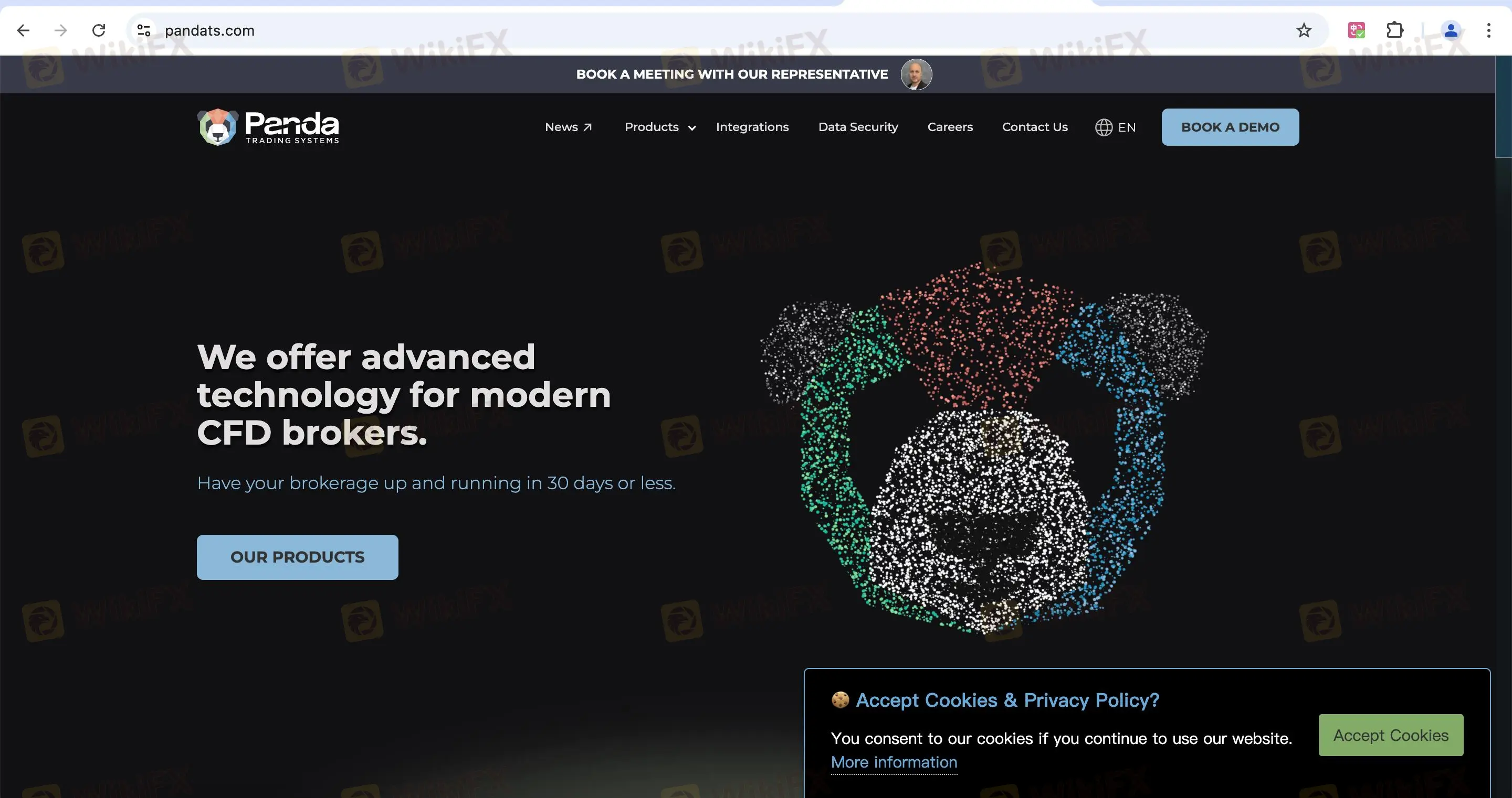 Panda's homepage