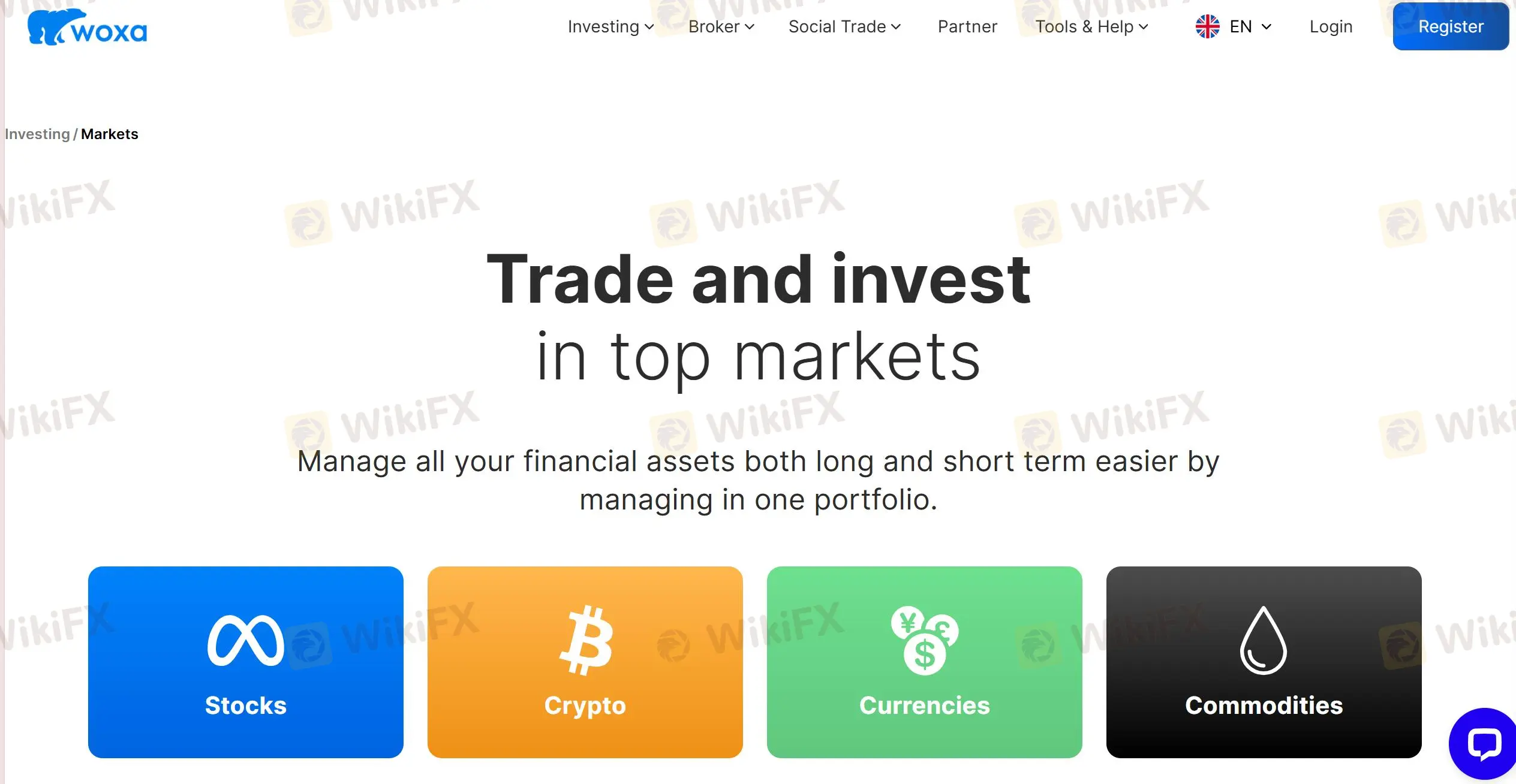 ما يمكنني التداول به في WOXA LTD؟