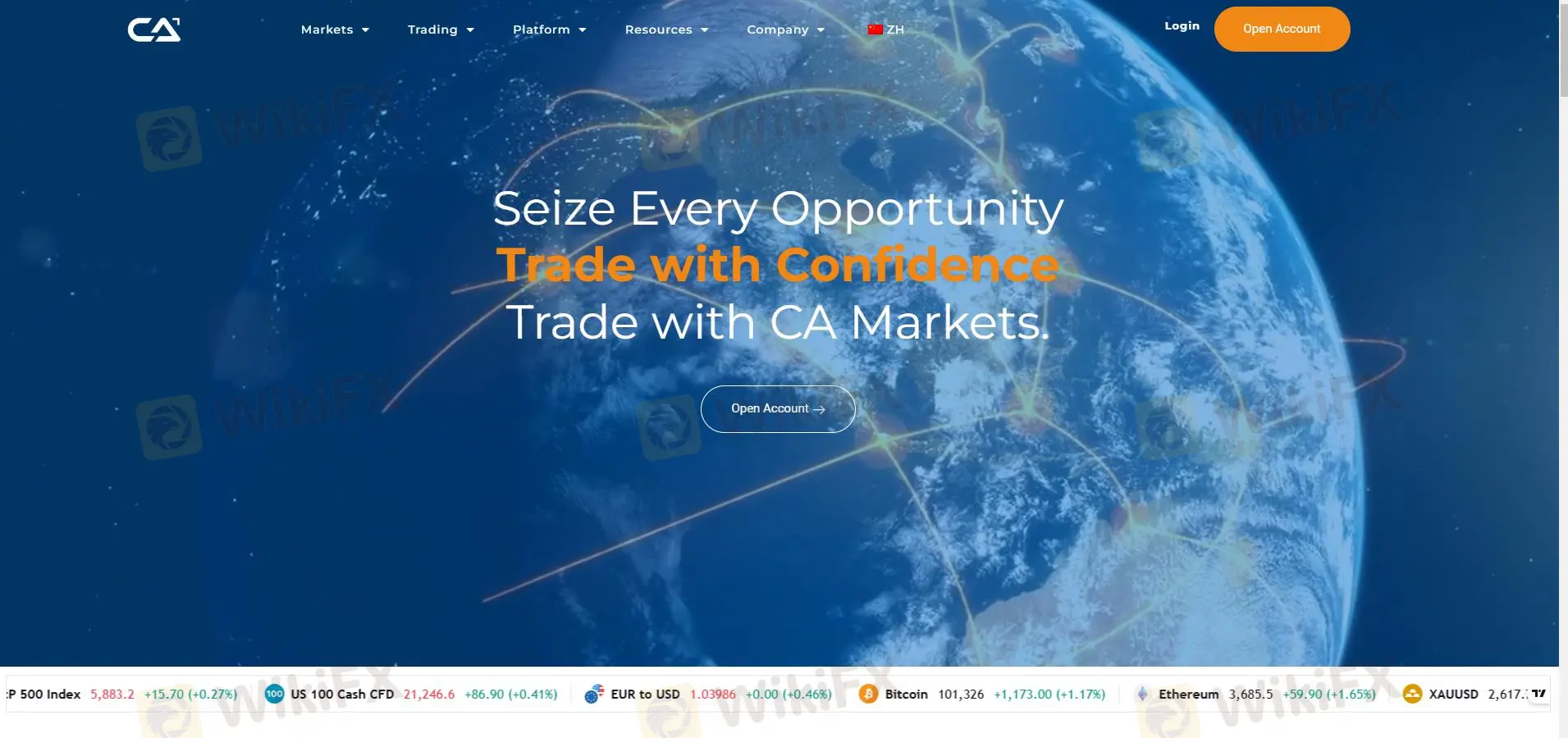 CA Markets Information