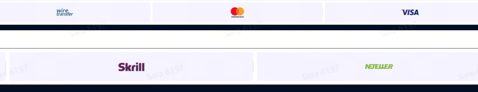 Payment icons