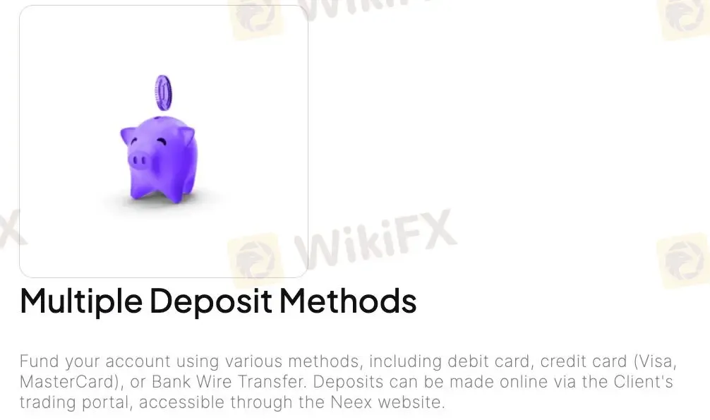 Deposit methods