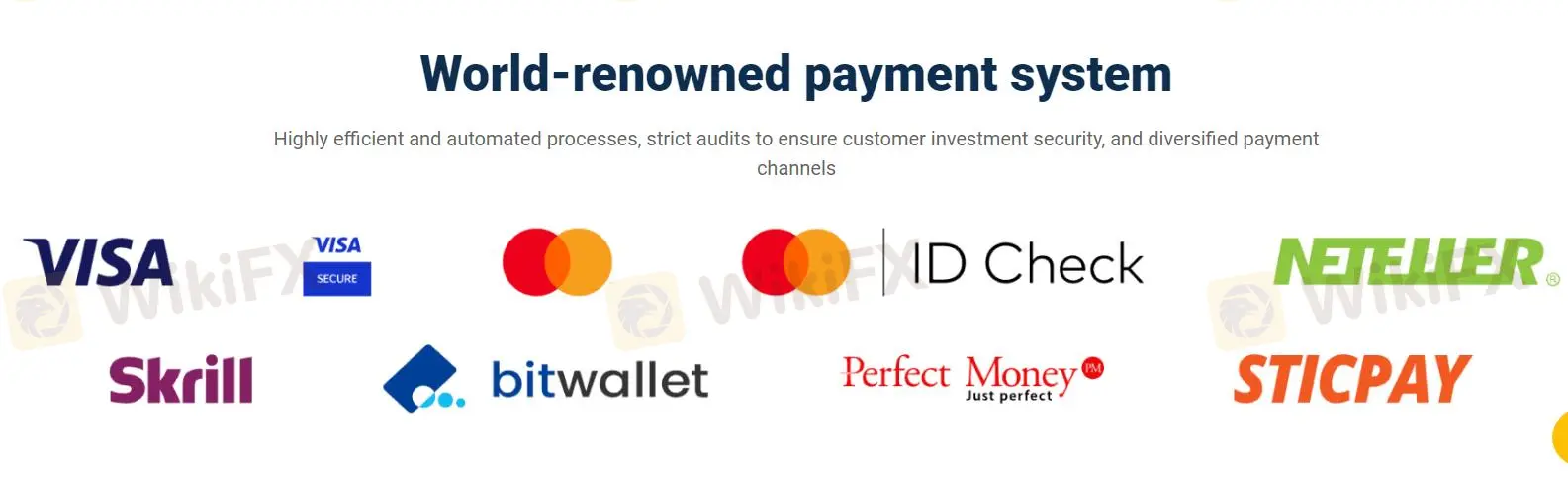 Payment icons
