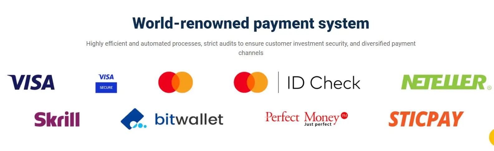 Payment icons Payment icons
