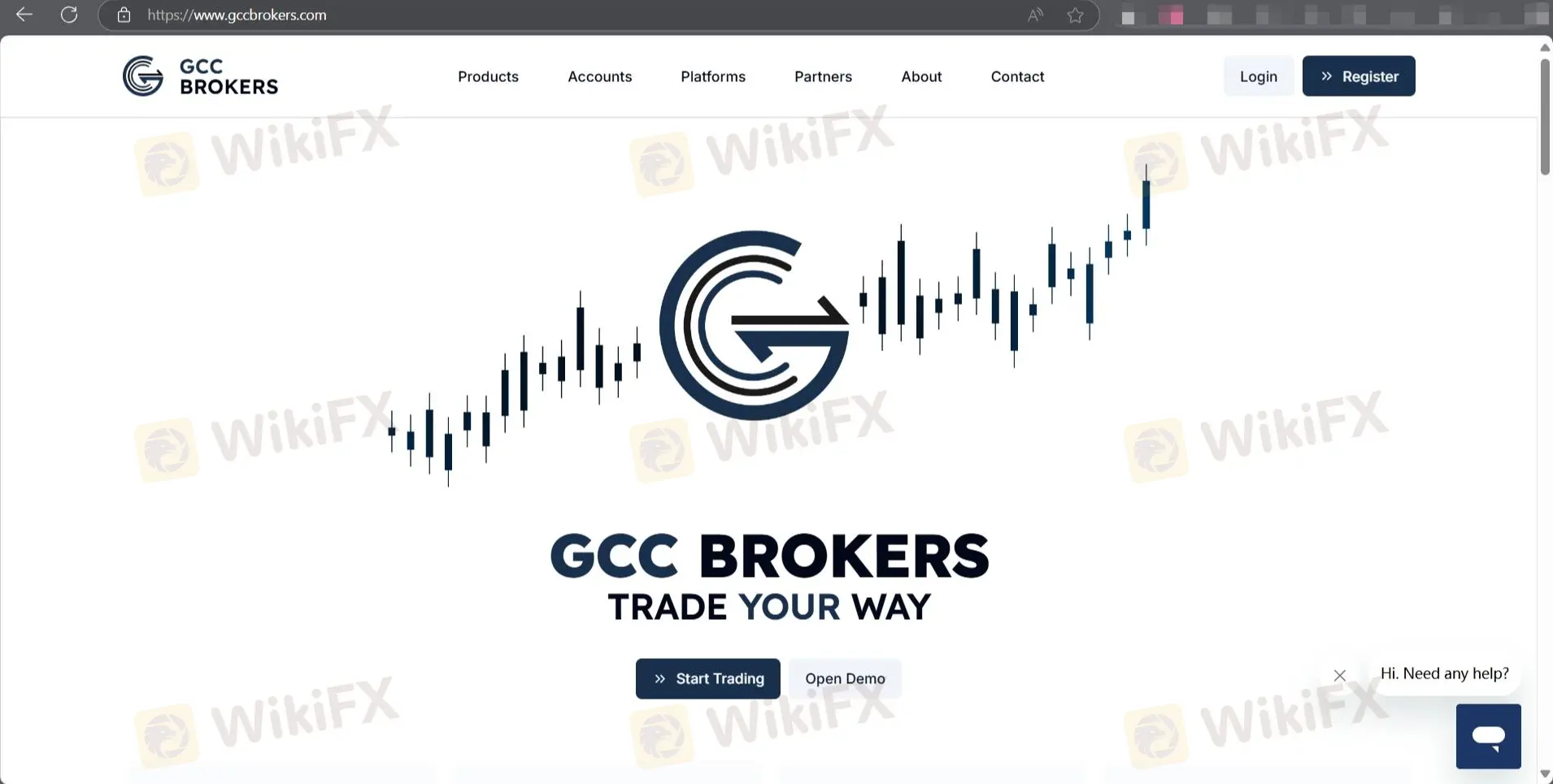 GCC BROKERS trang chủ
