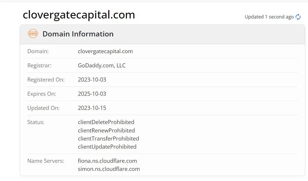 Domain information Domain information