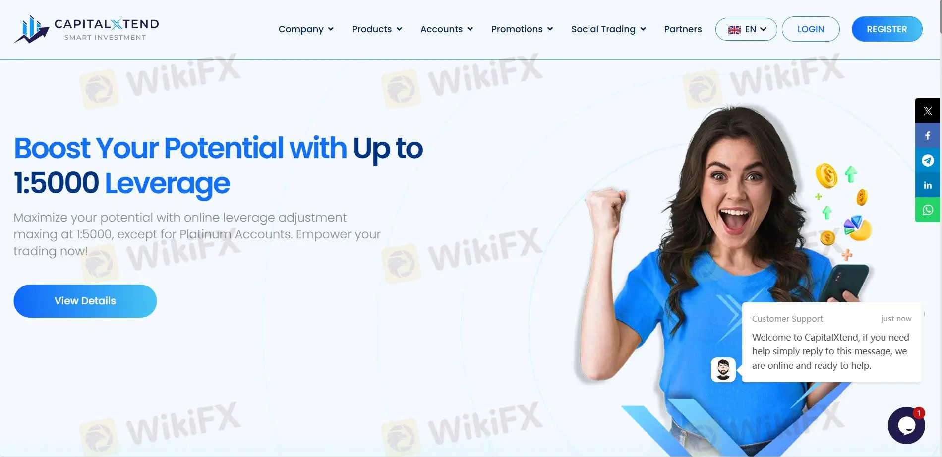 معلومات CapitalXtend