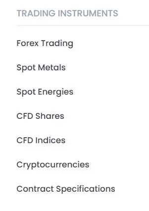 我可以在CapitalXtend上交易什麼? 我可以在CapitalXtend上交易什麼?
