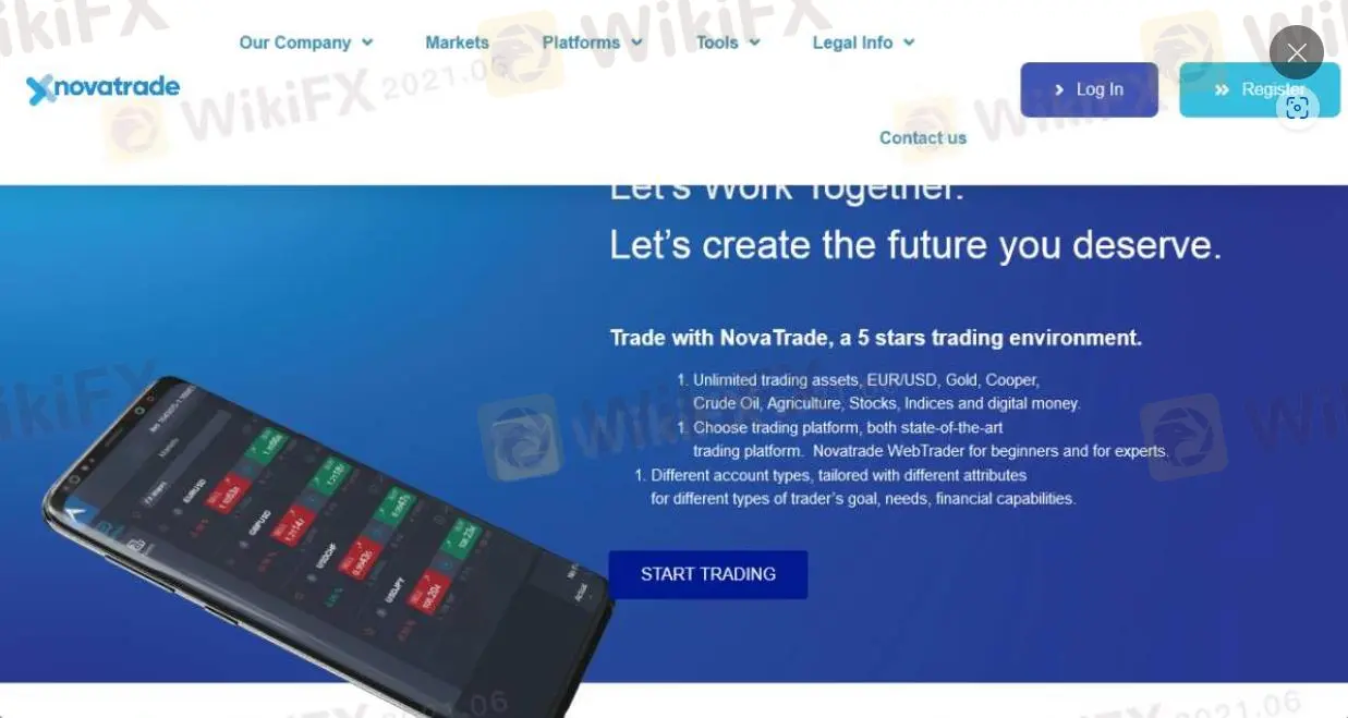 Informasi NovaTrade Informasi NovaTrade