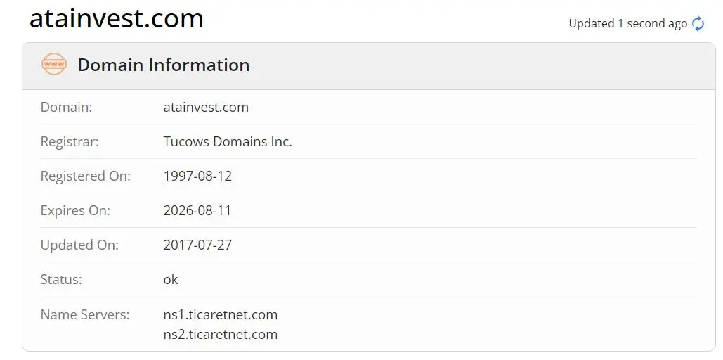 Domain information Domain information