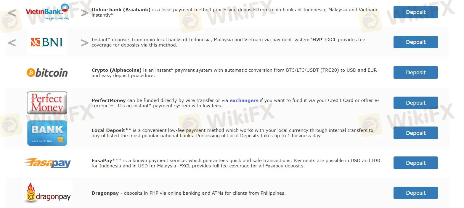 Pagdedeposito at Pagwiwithdraw