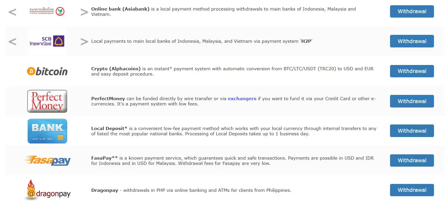 存款和提款 存款和提款