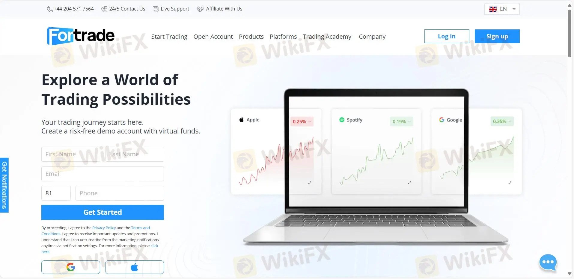 Fortrade Information