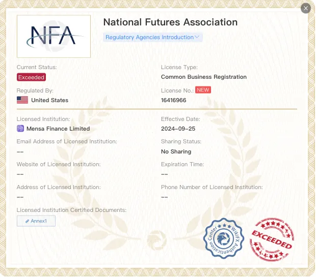 Is Mensa Finance Legit?