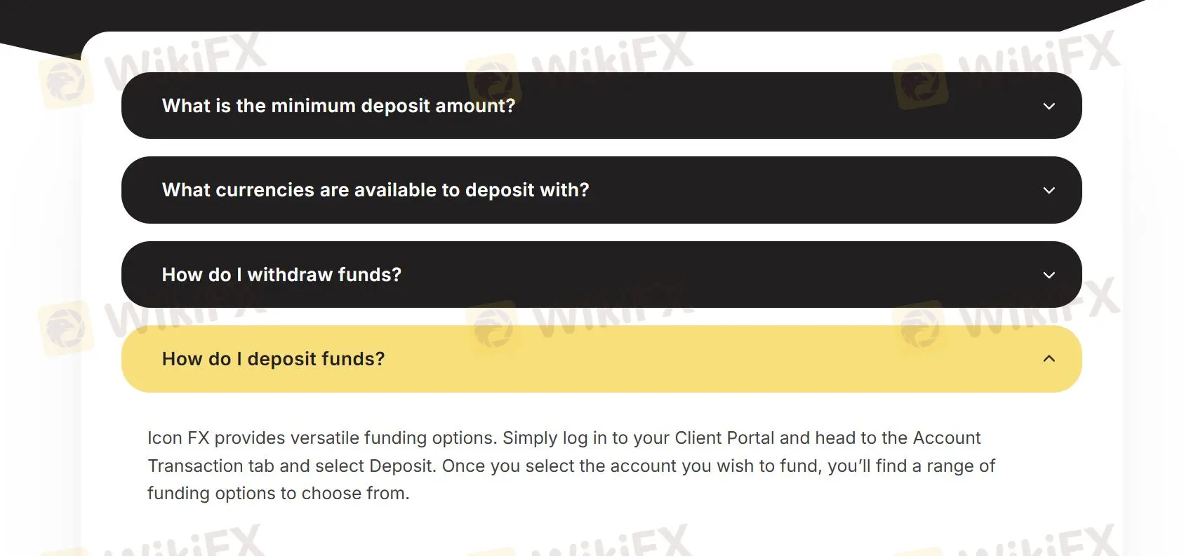 คำถามที่พบบ่อยเกี่ยวกับการฝากเงินและการถอนเงิน