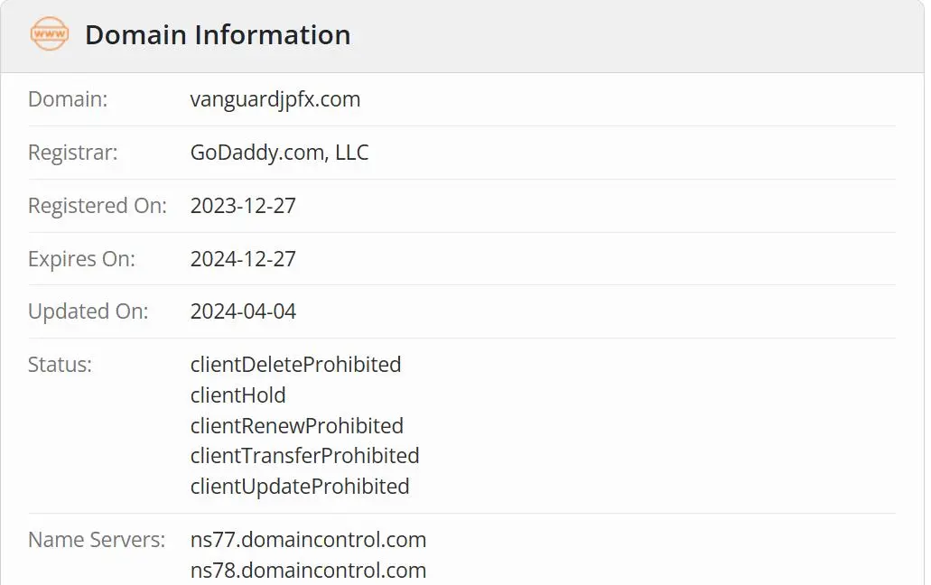 Domain information Domain information