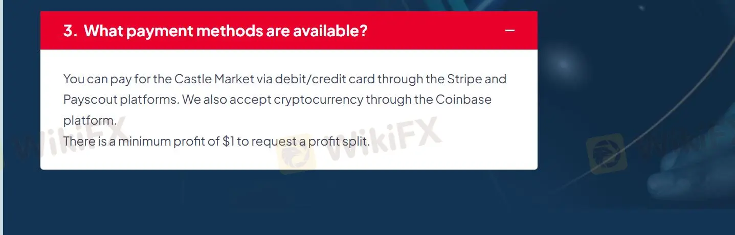 Payment methods