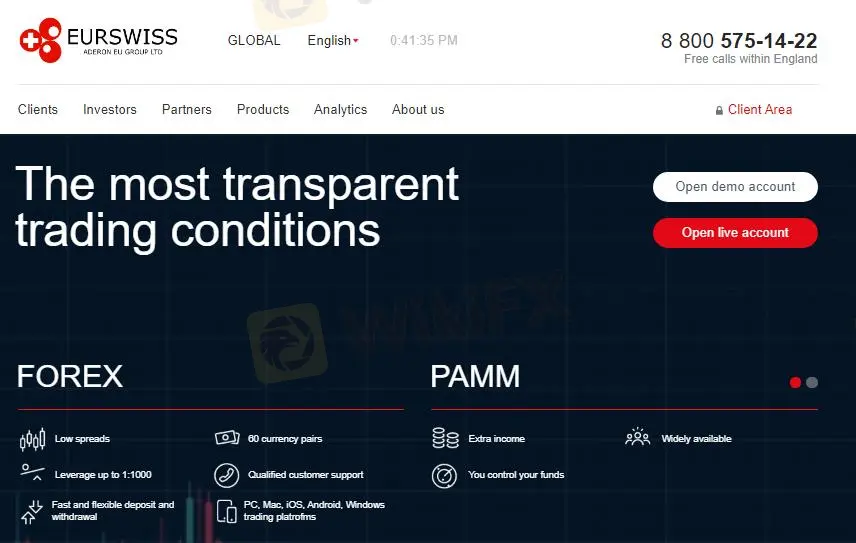 EURSWISS' homepage