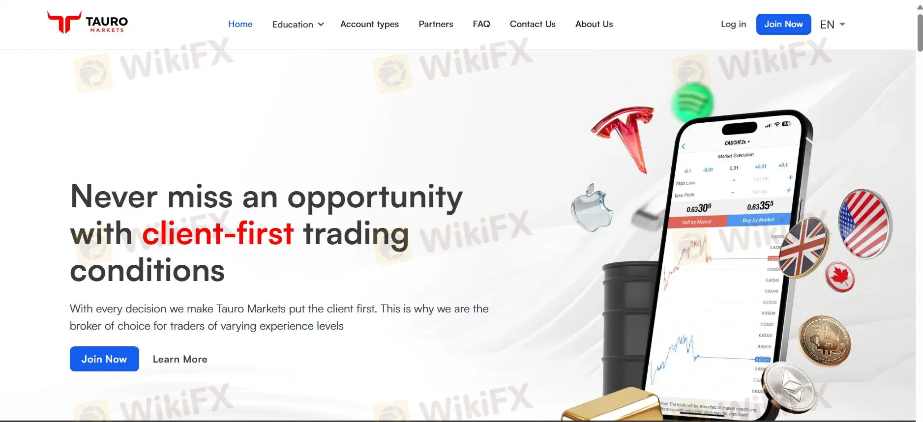 Tauro Markets Informationen