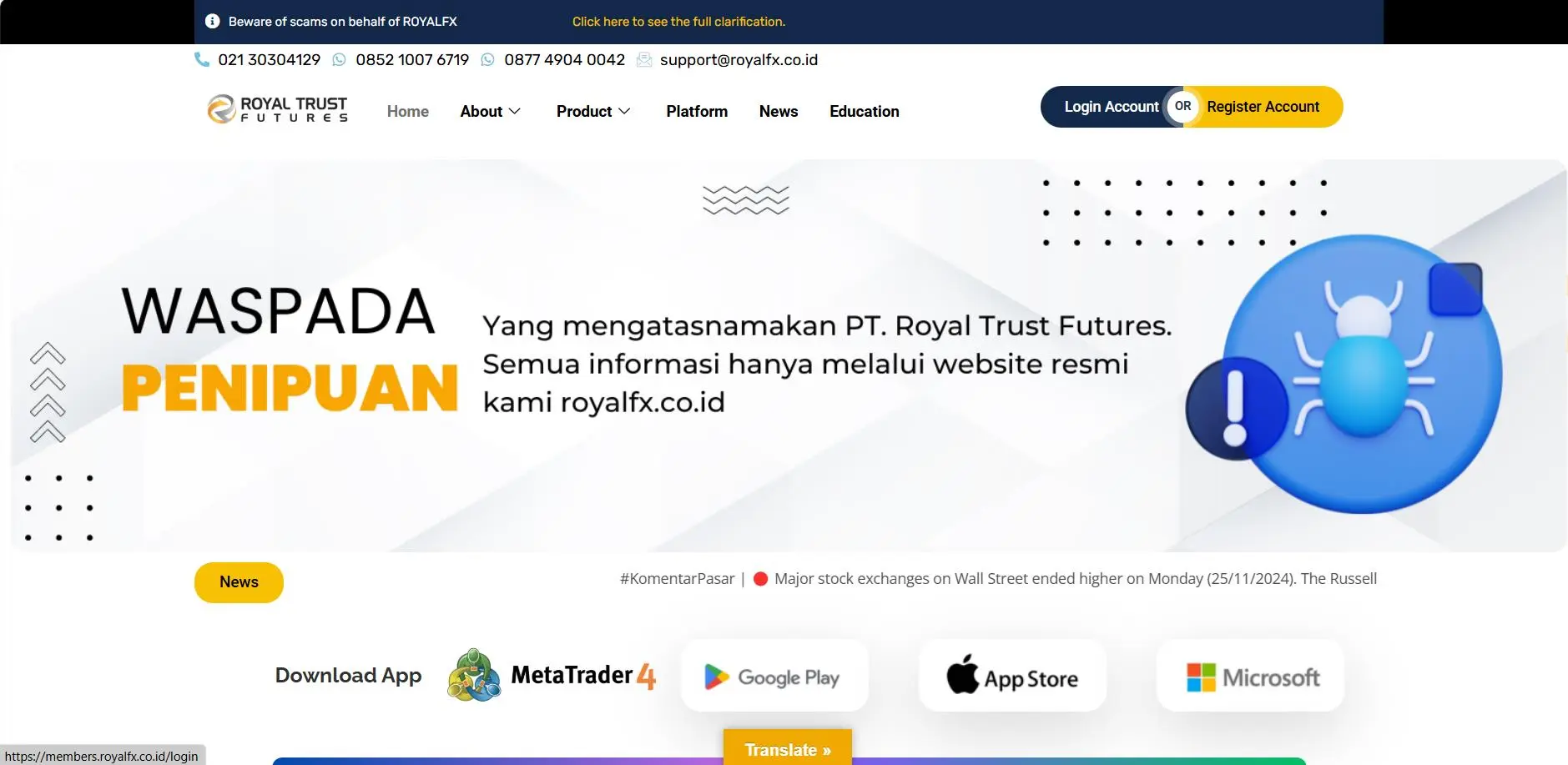 Royal Trust Informationen