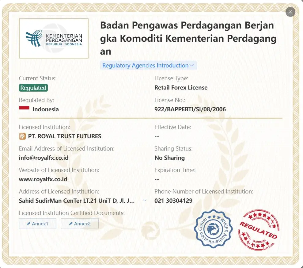 Ist Royal Trust legitim?