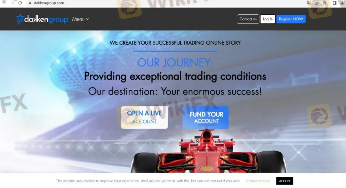 Dakken Group's homepage