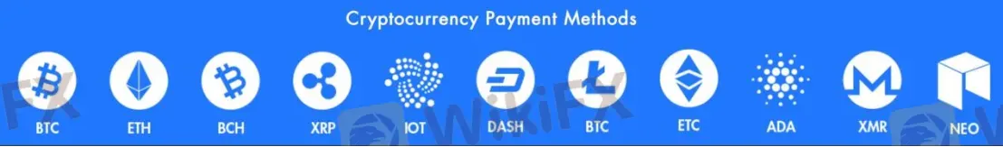 Crypto payment methods