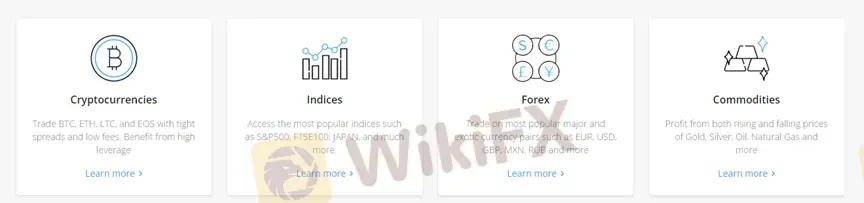 在Hitradex上可以交易什么？