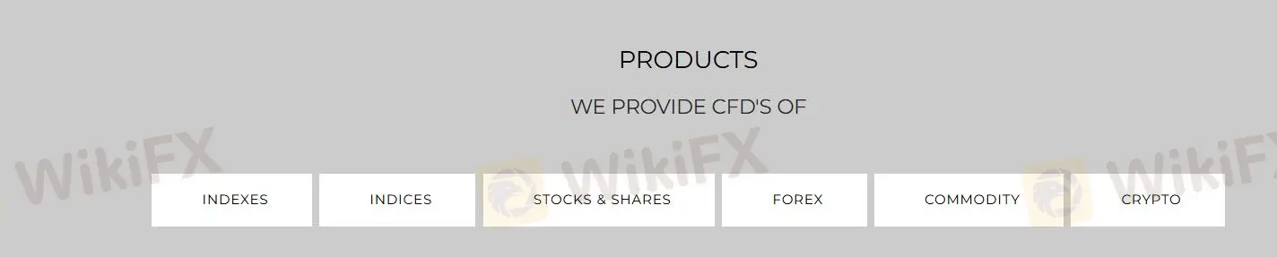 在GH Market LTD上可以交易什么？