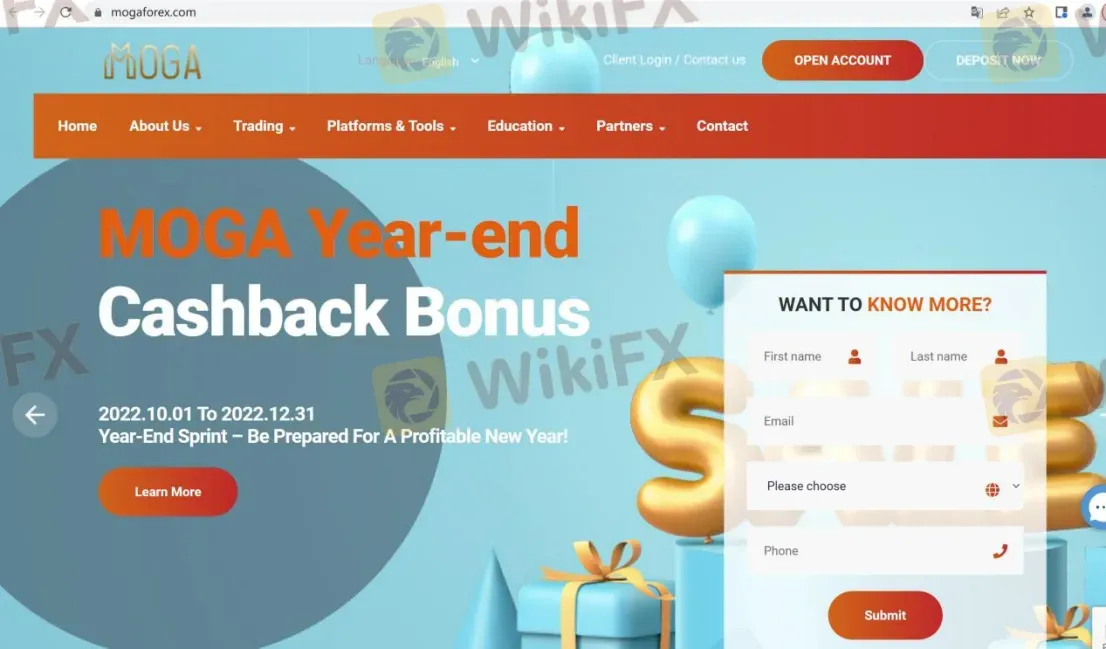 MogaFX的主頁 MogaFX的主頁