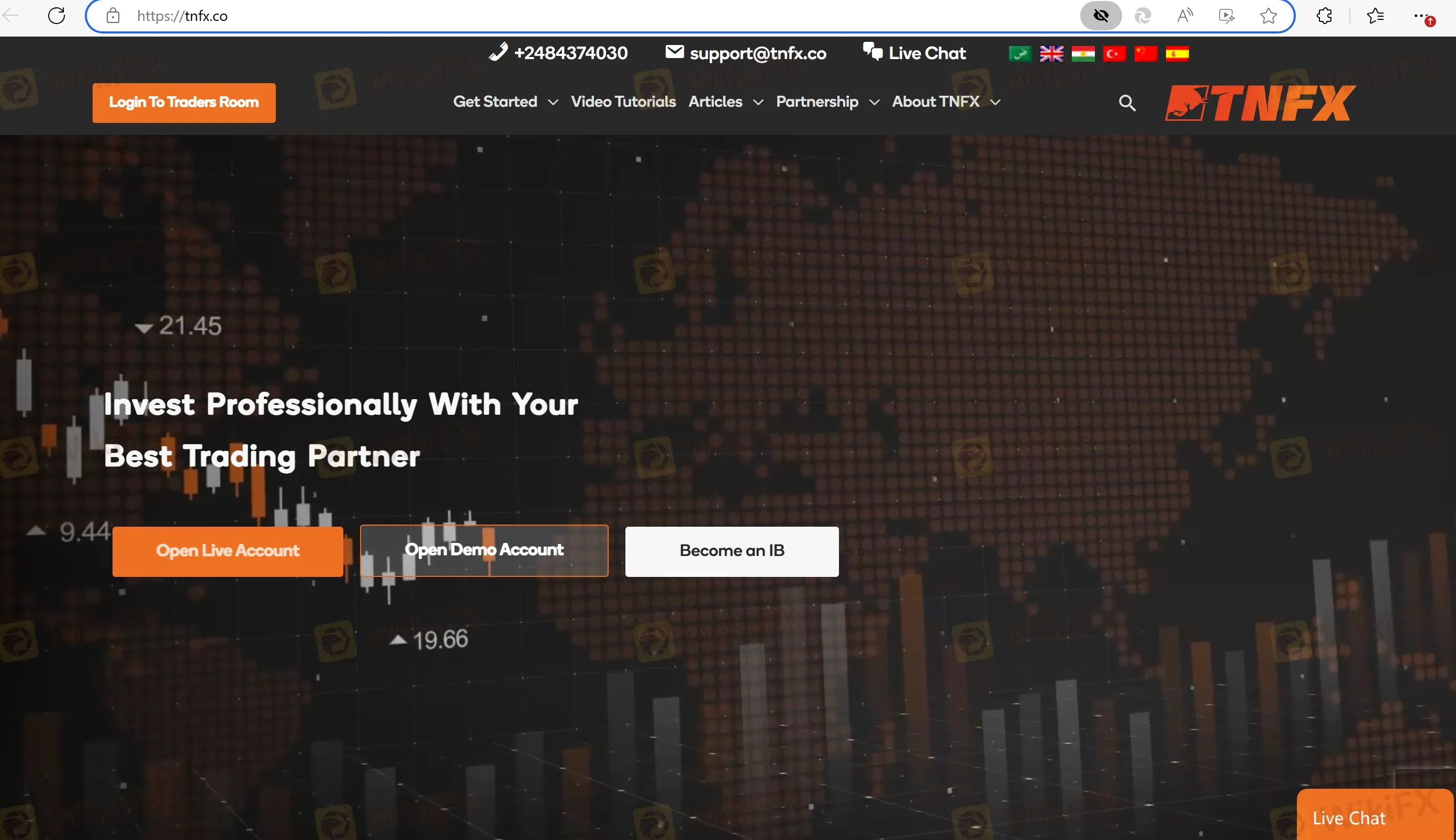 TNFX's homepage