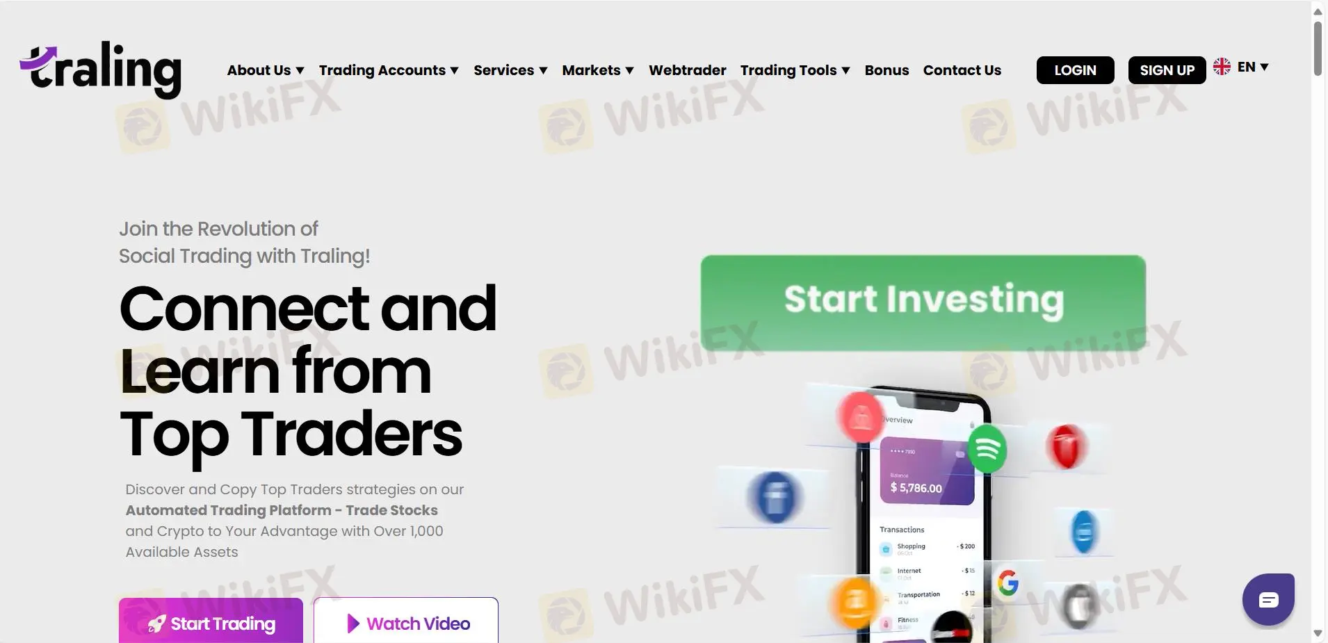 Traling 信息 Traling 信息