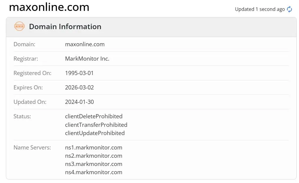 Max Onlineの信頼性は? Max Onlineの信頼性は?