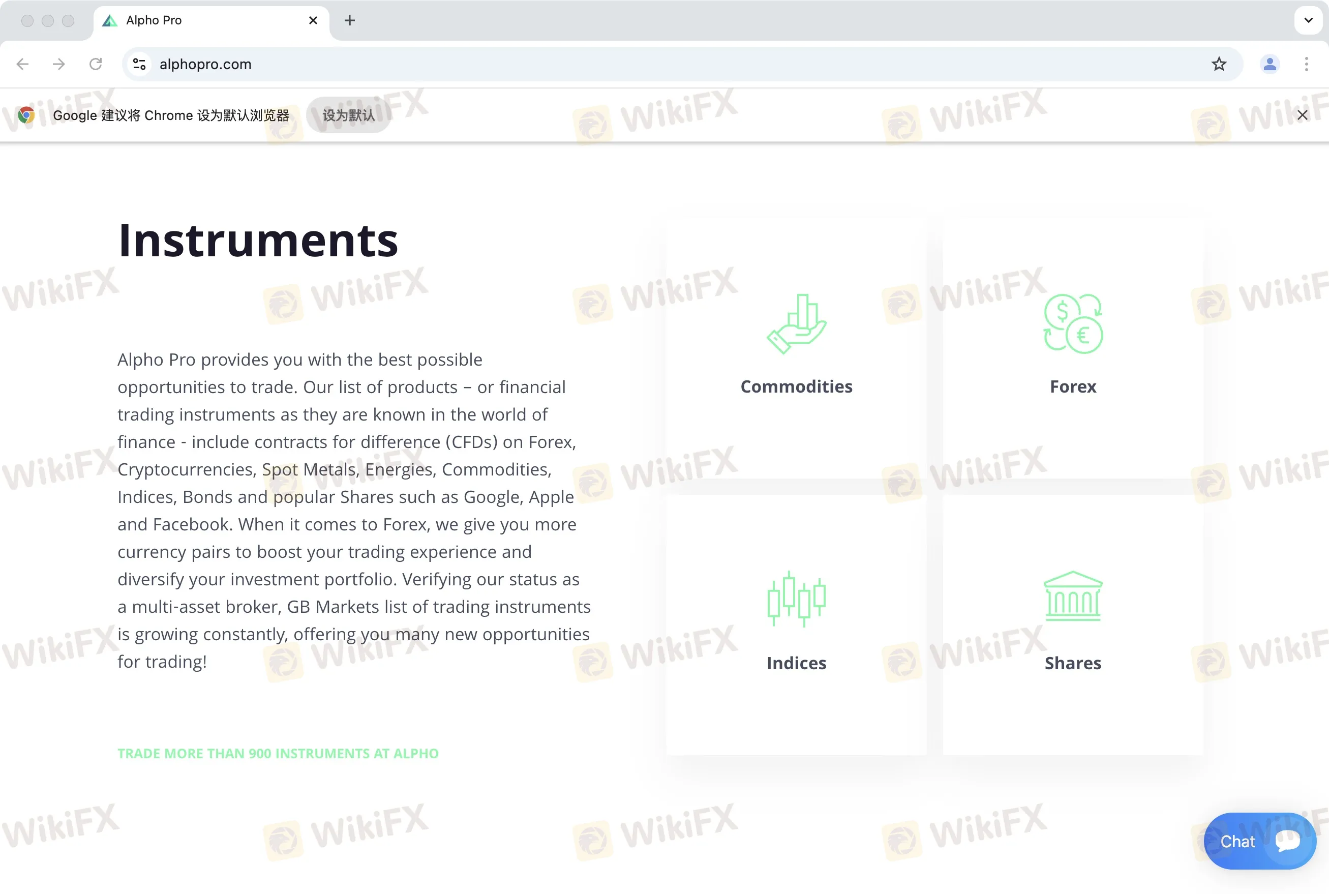 What Can I Trade on Alpho Pro?