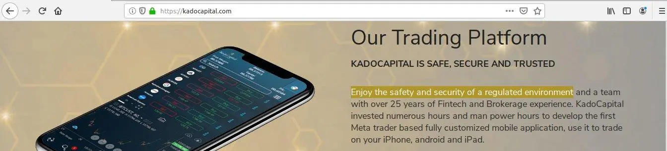 KadoCapital's homepage KadoCapital's homepage