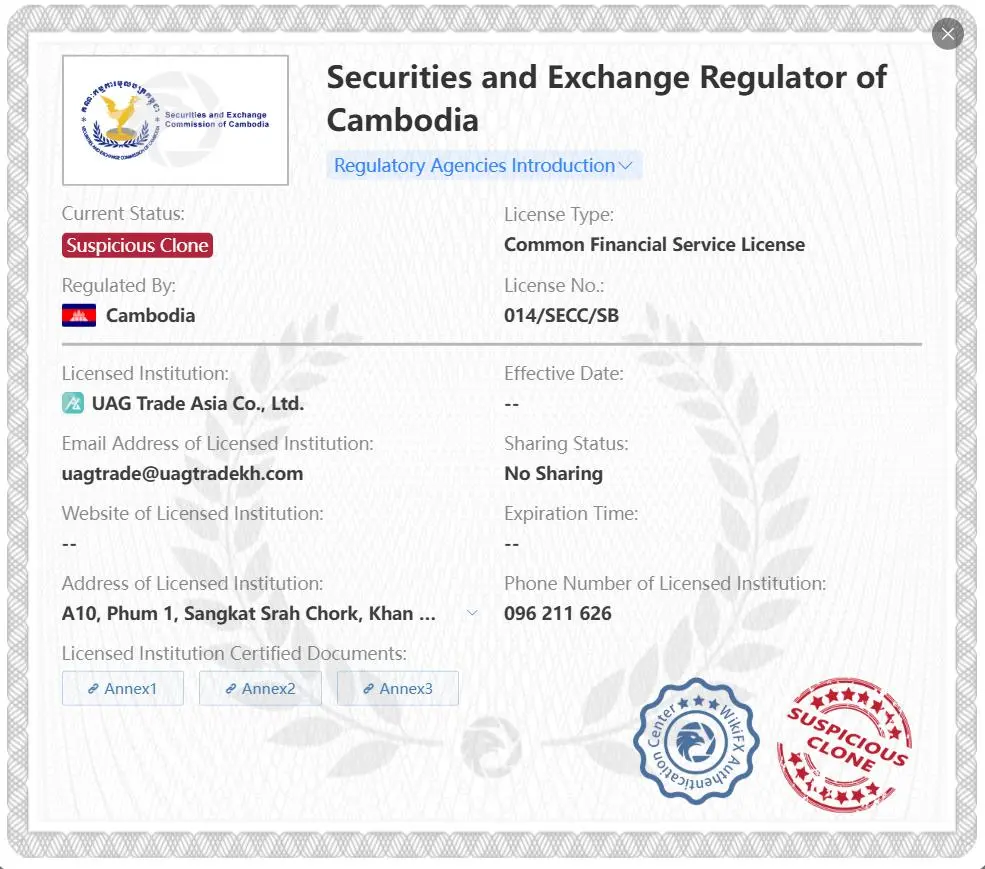 Is UAG TRADE ASIA Legit?