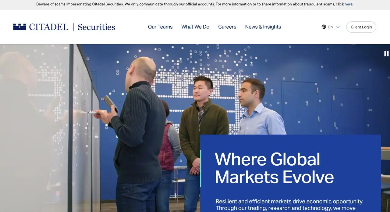Citadel Securities Informationen