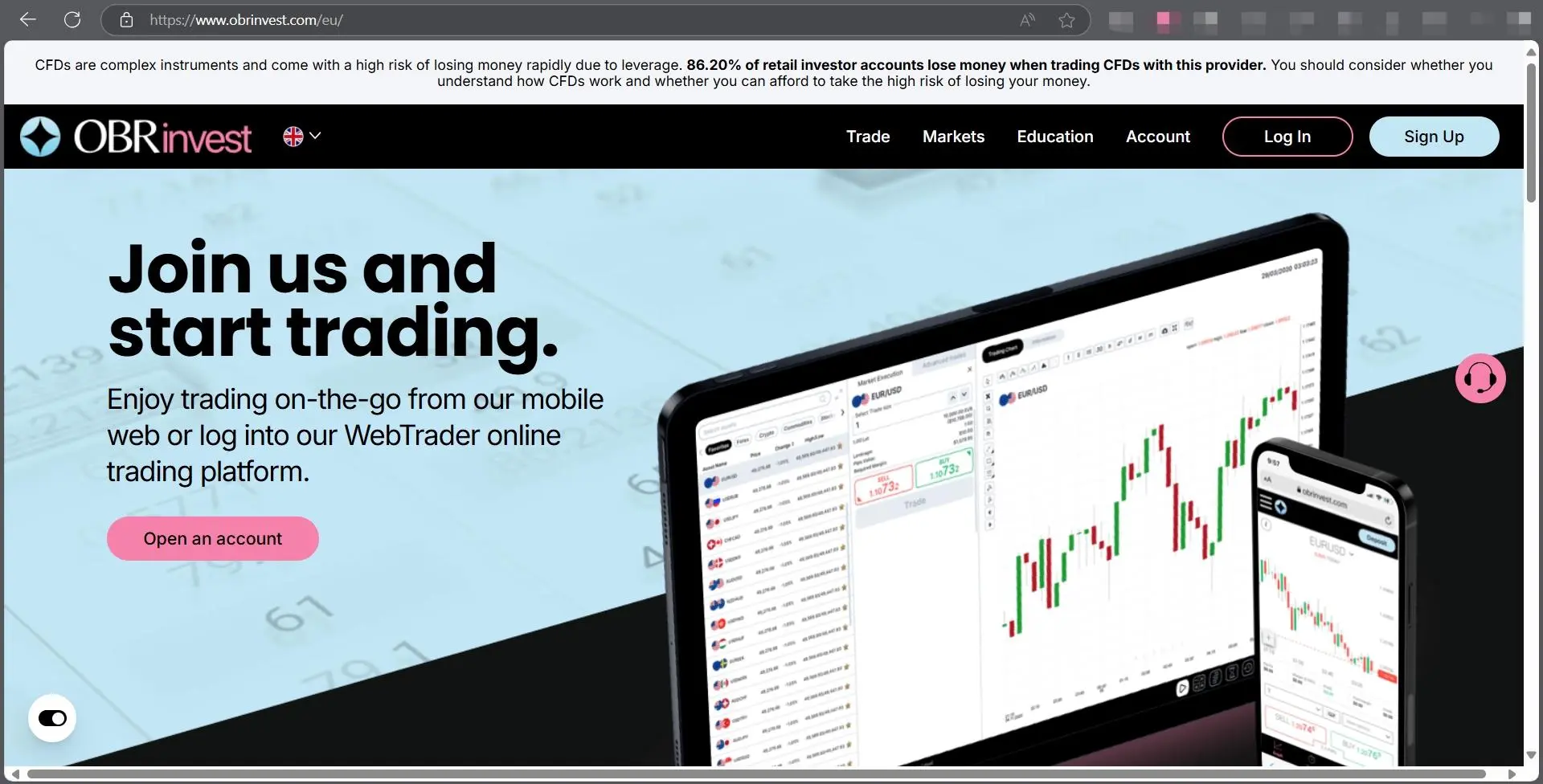 OBRinvest' 主頁 OBRinvest' 主頁