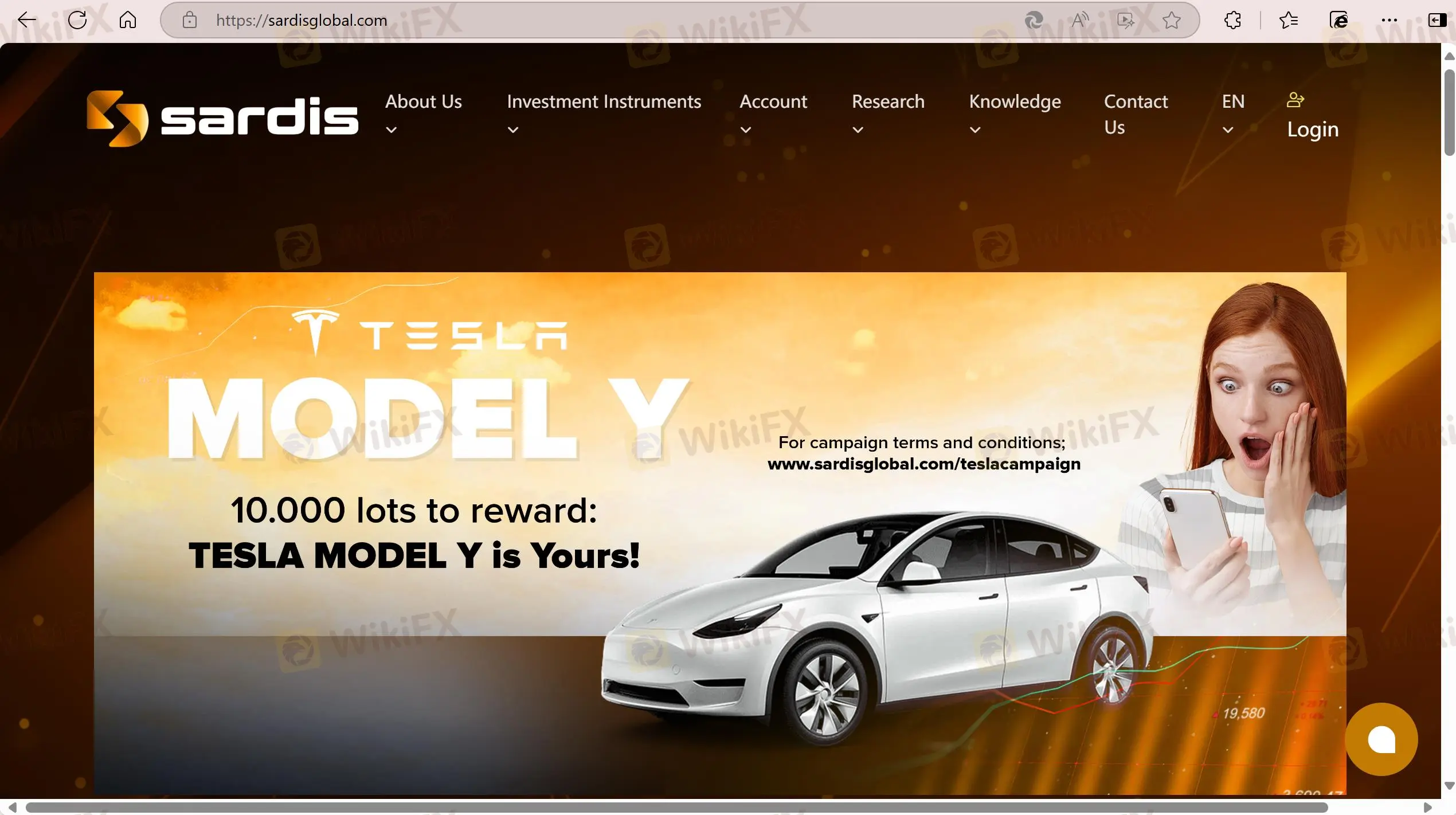 Sardis Globals homepage