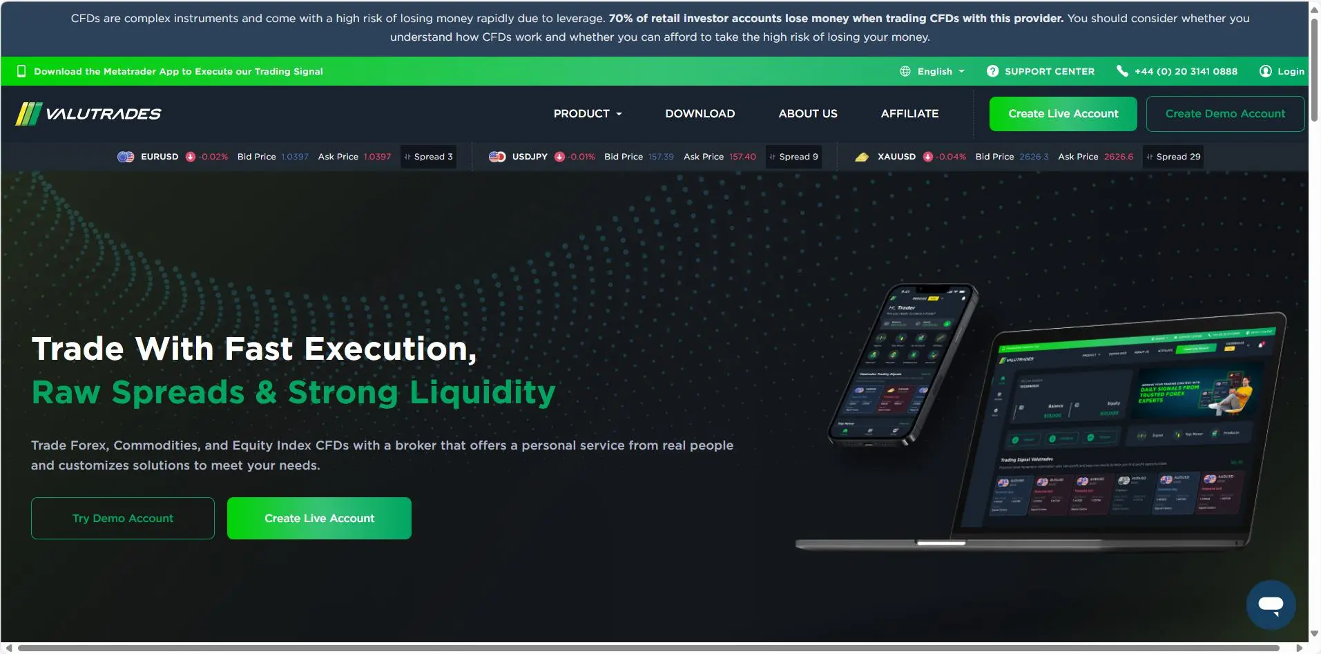 Valutrades जानकारी Valutrades जानकारी