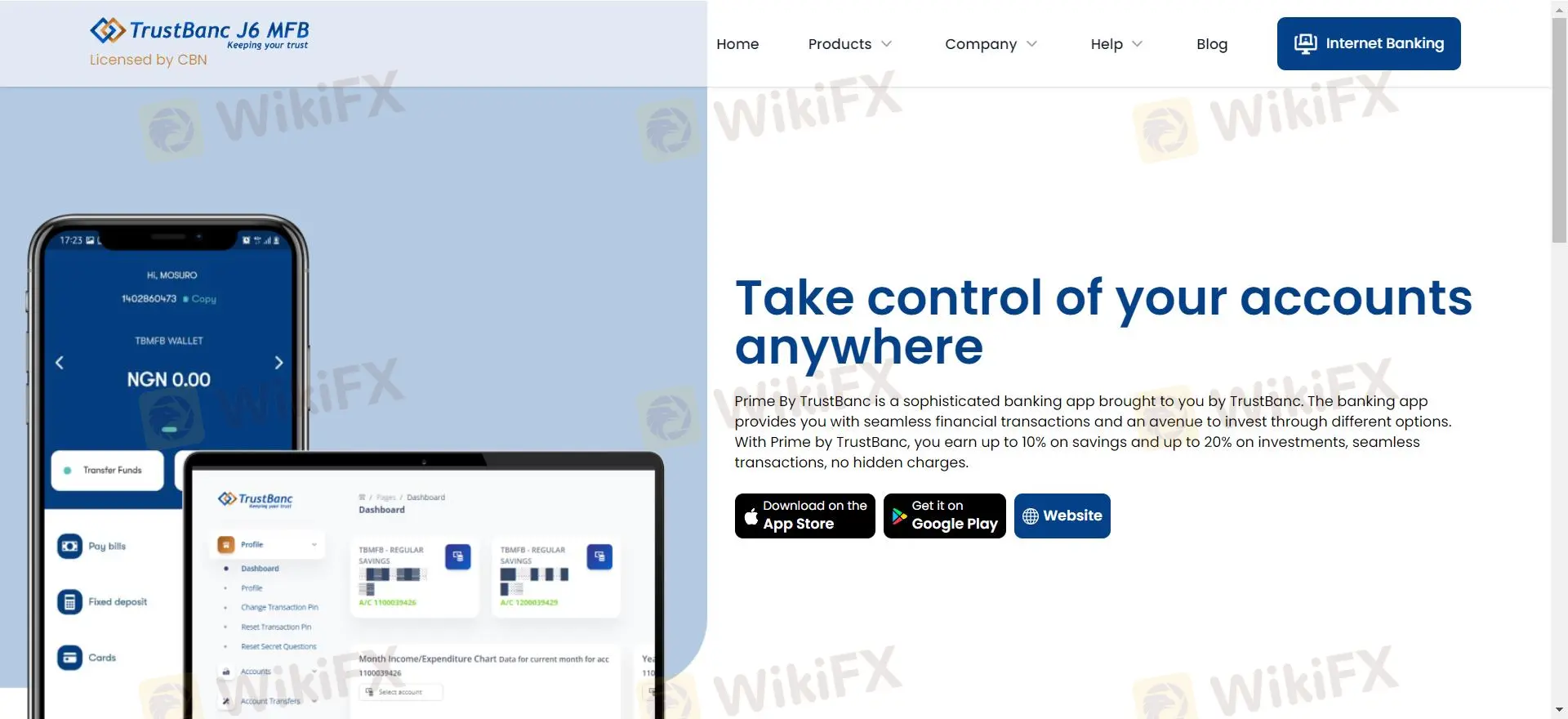 TrustBanc Financial Group जानकारी